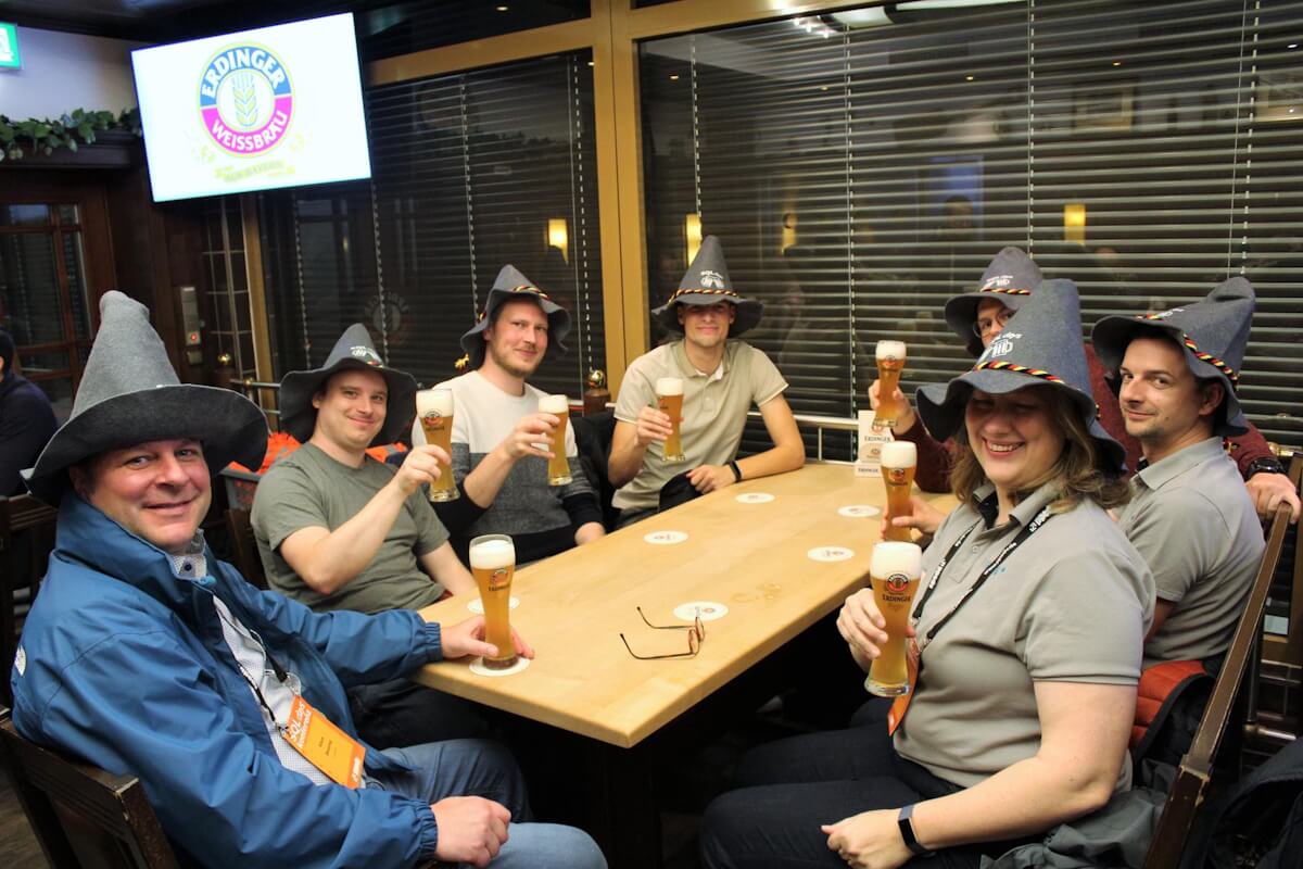 SQLdays Teilnehmer beim gemeinsamen Ausklang